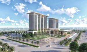 Phối cảnh Trung tâm hành chính Bình Phước